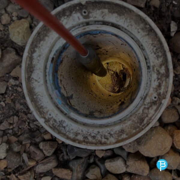 Blocked drain high-pressure jetting