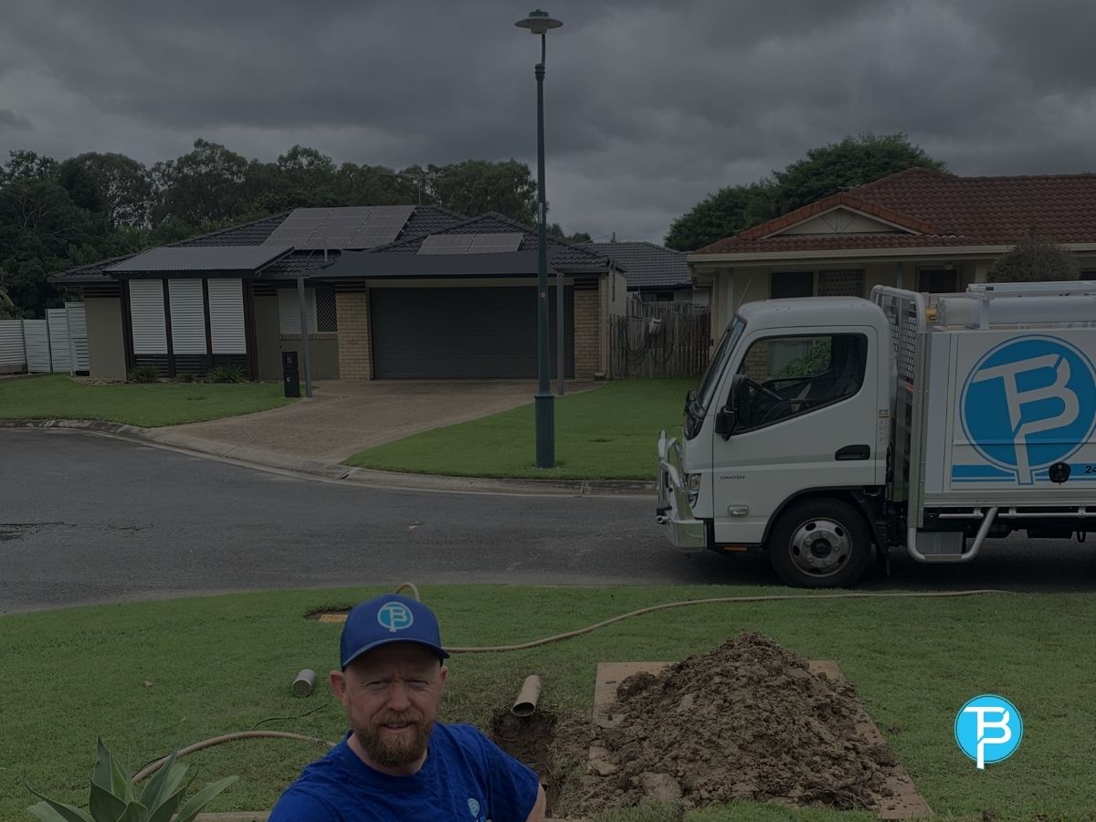 TBP Plumber Shailer Park branded service van